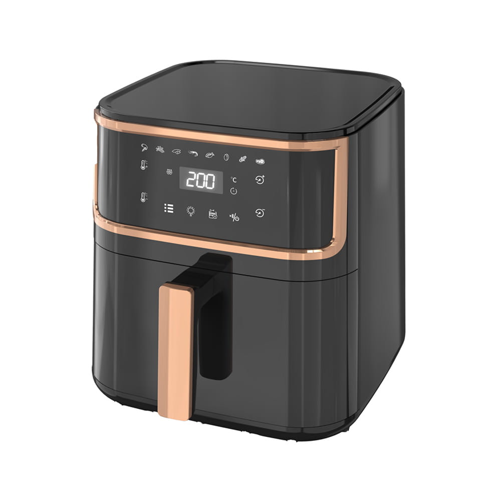LCD Invisible Air Fryer s funkcí uzamčení